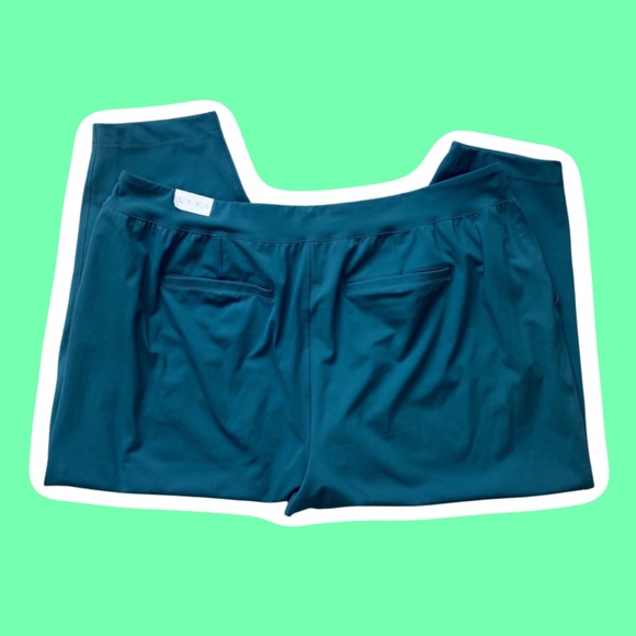 NWT Livi Active Wicking Jogger in Teal from Lane Bryant - Picture 3 of 3